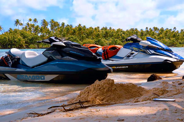 JetSki à Tahaa