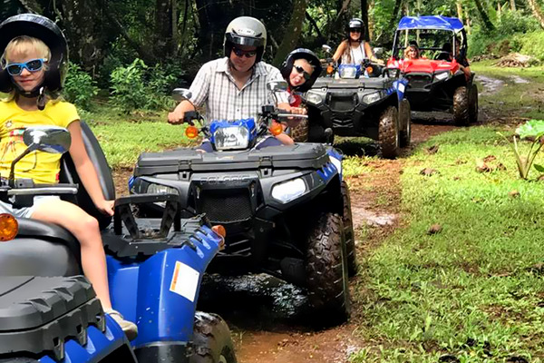 Quad à Tahaa